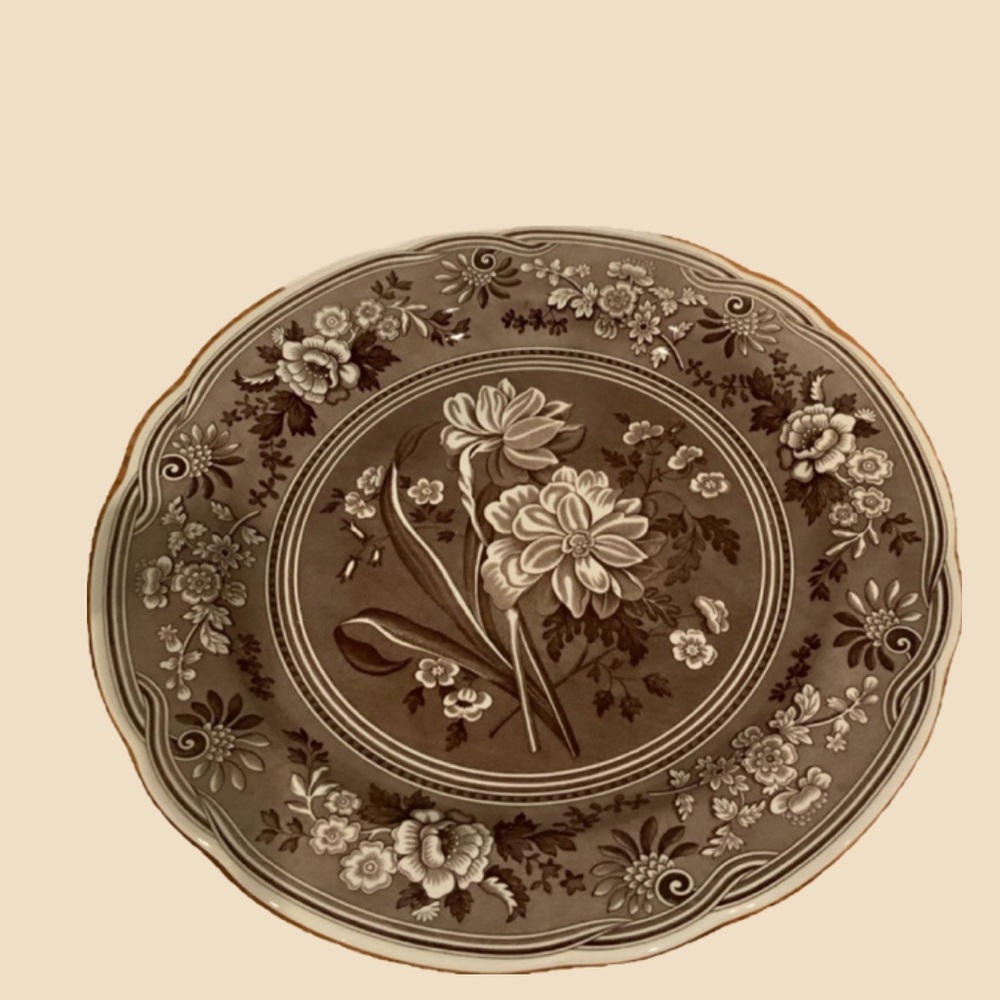 1 10” in Spode Botanical - Georgian Series